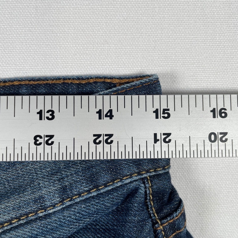 American Eagle Outfitters Men's Straight Jeans - Dark Blue - Picture 4 of 8